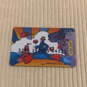 Used Peter Max American Express gift card. Used. Featuring Peter Max art. No bal